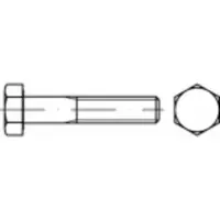 Toolcraft TO-5397606 Sechskantschraube M24 90 mm Außensechskant 10 St.
