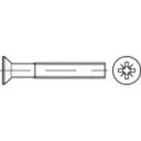 Toolcraft TO-5375997 Senkschrauben M2 20 mm Kreuzschlitz Pozidriv Edelstahl A2 1000 St.