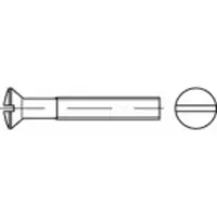 Toolcraft TO-5392746 Linsensenkschrauben M10 30 mm Schlitz Stahl galvanisch verzinkt 100 St.