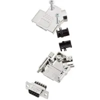 Amphenol L17D45PK-M-15+L77DA15SST D-SUB Buchsenleisten-Set 45 ° Polzahl (num):