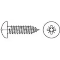 Toolcraft TO-5377155 Linsenblechschrauben Kreuzschlitz Phillips Edelstahl A4 1000 St.