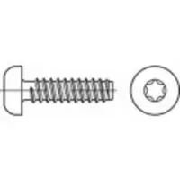 Toolcraft TO-5440947 Blechschrauben 13 mm Innensechsrund Stahl galvanisch verzinkt 2000 St.