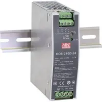 MEAN WELL DC/DC-Wandler Serie DDR-240 für DIN Rail Single Output Eingangsspannungsverhältnis: 2:1