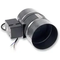 Schabus Zuluftklappe elektrisch ?150 mm (mit Servomotor) Energiespar-Klappe
