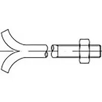 Toolcraft TO-6855297 Steinschrauben M16 120 mm DIN 529 Stahl verzinkt 25 St.