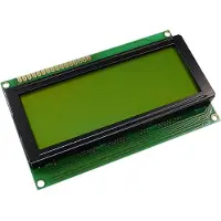 Display Elektronik LC-display Gulgrøn 20 x 4 Pixel (B x H x T) 98 x 60 x 11.6 mm