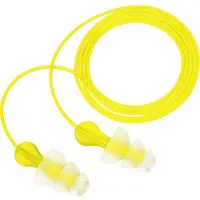 3M PN01006, Wiederverwendbarer Ohrstöpsel, Normal, im Ohr, Gelb, Verkabelt, 29 dB