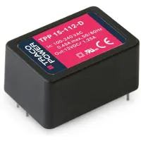 Tracopower TPP 15-112-D AC/DC-Printnetzteil 1250mA 15W +12.0 V/DC