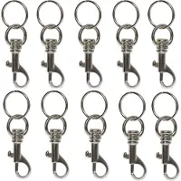 Basi Schlüssel-Karabiner 8120-9200 4026434003956 Silber 10 St./Pack. 10 St.