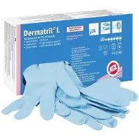 Kcl Dermatril L 741 074107081C 100 St. Einweghandschuh Grösse (Handschuhe): 7 EN 455