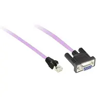 Schneider Electric Electric VW3M3805R030 CANopen Kabel, RJ45-Stecker, 9polig Sub-D Buchse mit Leitungsabschluss, 3 m