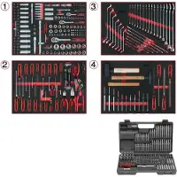 Ks Tools 713.0515, Chrom-Vanadium-Stahl, 21,8 kg, 515 Werkzeug