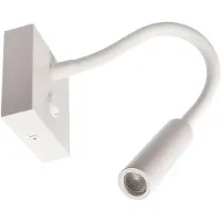 Deko-light Wandlampe Brahe I, weiß / opal, für Schlafzimmer, Aluminium, Modern, LED Wandleuchte, Wandlampe Innen