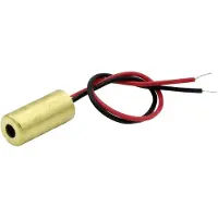 LASERFUCHS PICO 70125658 - Punkt Lasermodul rot 650 nm 6-12 VDC 9x20 mm Klasse