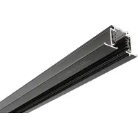 Deko-light 3-Phasen Schienensystem D Line DALI Einbaustromschiene mit Flügel 1m schwarz