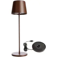 Deko-light LED Akkuleuchte Canis 3,5W 270lm 2200/3000K Rost Dimmbar IP65 3.7 V/DC