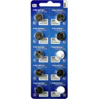 Renata Knopfzelle 386 1.55 V 10 St. 130 mAh Silberoxid 386 MP CE