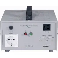 Voltcraft AT-1000 NV Vorschalt-Transformator Spannungswandler 115/125/230/240 V/AC