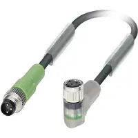 Phoenix Contact 1681981 Sensor-/Aktor-Kabel SAC-3P-M 8MS/0,3-PUR/M 8FR-2L SAC3PM8MS03PURM8FR2L