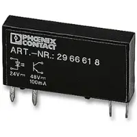 Phoenix Contact OPT-24DC/ 24DC/ 2 Miniaturoptokoppler (10 Stück)