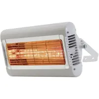 Tansun Sorrento Quarz-IR-Strahler 2000 W 12 m² Weiß 102612 IP