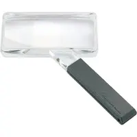 Eschenbach 26421255 Håndlup Forstørrelsesfaktor: 2 x Linsestørrelse: (L x B) 120 mm x 55 mm