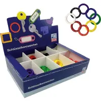 Basi Schlüsselclip 8520-9000 8-farbig 200 St./Pack. 1 Set