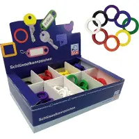 Basi 8580-9000, Schlüsselring, Gemischte Farben, Rund, Beide Geschlechter, 279 g, Box