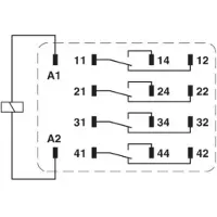 Phoenix Contact 2903684 Einzelrelais REL-IR4/L-120AC/4X21AU RELIR4L120AC4X21AU - 10 Stück