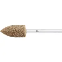 PFERD TOOLS POLINOX verpresster Vlies-Schleifstift Spitzkegelform PNER Ø 10x20 mm Schaft-Ø 3mm Mittelhart A Fein für Finish
