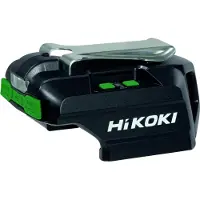 HiKOKI Ladegerät für externe Akkus – 18 V und Multivolt – mit LED-Leuchte und Powerbank-Funktion