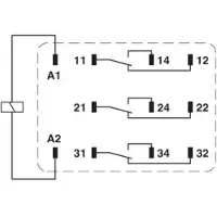 Phoenix Contact 2903703 Einzelrelais REL-PR3- 24AC/3X21 RELPR324AC3X21