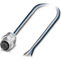 Phoenix SACC-EC-FS-4CON-M16/0.5 SCO, 0,5 m, M12, Weiblich, Multi