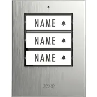 M-E Modern-Electronics Bell-503 TX-EG Funk-Klingeltaster 3-Familienhaus