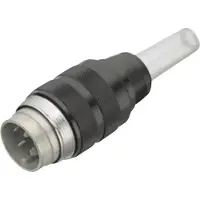 Binder M25 Series 691, M25, Schwarz, Silber, Männlich, Gerade, Polybutylene terephthalate (PBT), Silber