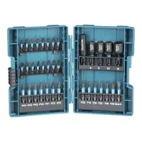 Makita Bit-Set "B-66880" 35 Stk. tlg. 35-tlg., inkl. Aufbewahrungskoffer