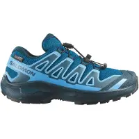 Salomon - Vielseitige, wasserfeste Outdoor-Schuhe &ndash; Kind &ndash; XA Pro Wp J - XA Pro WP J Mykonos Blue/Gibraltar Sea - Kindergröße 34 - Blau