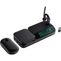 Yealink BH71-WORKSTATION-PRO, Kabellos, 100 - 20000 Hz, Büro/Callcenter, 18 g, Kopfhörer, Schwarz