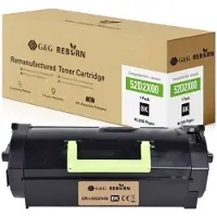 G&G Toner ersetzt Lexmark 522X Kompatibel Schwarz 45000 Seiten Reborn remanufac