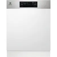 Electrolux EEM69300IX, Teilintegriert, Standardgröße (60 cm), Schwarz, Edelstahl, Touchsteuerung, Zusammenklappbar, Schublade