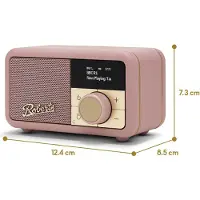 Roberts Revival Petite 2, Tragbar, Analog & Digital, DAB, DAB+, FM, 3,5 mm, USB Typ-C, Weiß