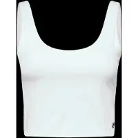 Björn Borg Tanktop Damen Ace 2 In 1 Cropped Brilliant White-L
