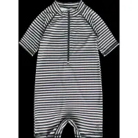 Wheat Schwimmanzüg - UV40+ - Cas - Blue Stripe - - 4 Jahre (104) - Bademode
