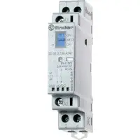 Finder Modulares Schütz 1NO 1NC 25A 24V AC/DC, Betriebsanzeige + LED, 17,5mm 22.32.0.024.4520