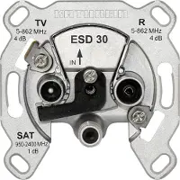 Kathrein ESD 30 - Ausgang - F-Stecker, IEC-Anschluss