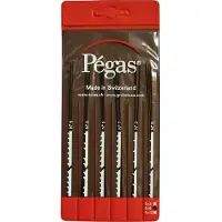 PEGAS Løvsavsblade-sæt 6 dele. Pegas PS906x6DI N/A 1 Set