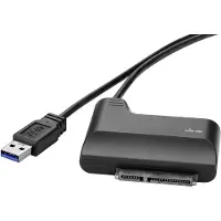 Renkforce Festplatten/SSD Adapter [1x USB 3.2 Gen 1 Stecker A (USB 3.0) - 1x SATA-Kombi-Stecker 7+15pol.] 0.30 m vergol
