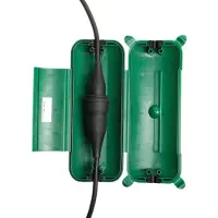 Heitronic Sicherheits-Box, 21045, IP44, grün