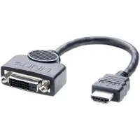 Lindy 41227, 0,2 m, DVI-D, HDMI, Weiblich, Männlich, Gerade