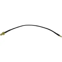 Wittenberg Antennen Antennen Adapterkabel Pigtail MMCX auf RP-SMA-Stecker, 20 cm
